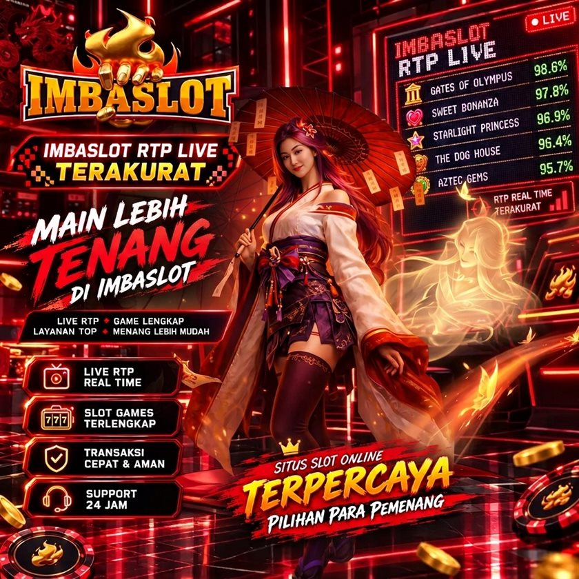 IMBASLOT - Situs Slot Gacor Hari Ini dengan RTP Live Terakurat